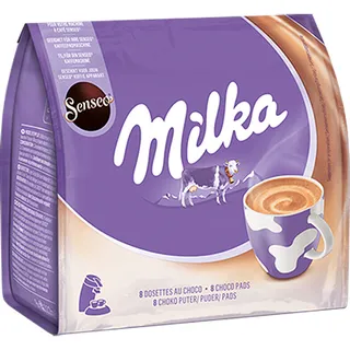 Senseo Milka Pads aromatisches Kakaohaltiges Getränk 108g 5er Pack