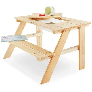 Pinolino Kindersitzgruppe , Naturfarben , Holz , Tanne , 88x50x68 cm , FSC Mix , Babymöbel & Kindermöbel, Babyzimmer, Kindersessel & Kindertische