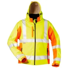 Bild von elysee® Warnschutz-Softshelljacke JIM gelb/orange