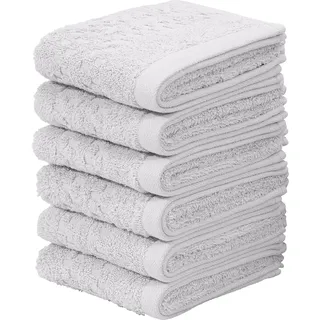OTTO home Regona Handtuchset 30 x 50 cm grau 5-tlg.