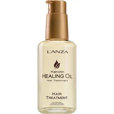 L'ANZA Keratin Heilöl Haarbehandlung (180 ml), Regeneriert, Belebt & Nährt Trockenes, Geschädigtes Haar & Kopfhaut, mit Restaurativem Phyto IV-Komplex, Proteinen und Dreifachem UV-Schutz