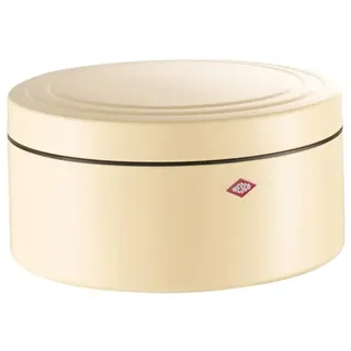 WESCO Gebäckdose Classic Line in der Farbe mandel, pulverbeschichtetes Stahlblech, 4 Liter Volumen, schließt dicht