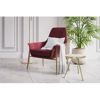 Kayoom Beistelltisch »Morrison 2025, Beistelltisch aus Eisen« 1 Stk. tlg. Handarbeit, lackierter Tisch mit Metalleffekten, auf 3-Beinen, grün