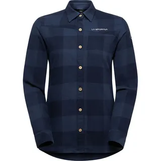 La Sportiva Damen Rambler Flannel Bluse (Größe XS, blau)