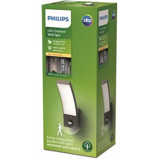 Philips Splay Wandleuchte LED mit Bewegungsmelder, 8719514417717,