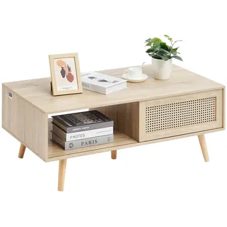 Vevor Rattan Beige MDF 105 x 55 x 41,5 cm