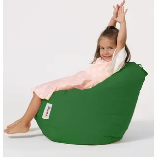 Hanah Home, Premium- FRN1162, Grün, Klassische Sitzsäcke, 100% ige Styropor mit hoher Dichte recycelt - Grün