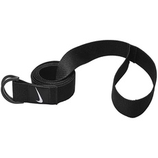 Bild Unisex – Erwachsene IKE Mastery Yoga Strap Yogaband, Black/Anthracite/lt Smoke Grey, 182cm