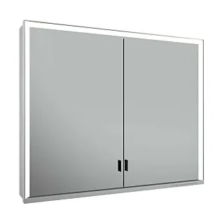 Royal Lumos Spiegelschrank für Wandvorbau 2 lange Türen, 90x73.5cm 14303172303