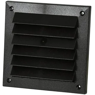 Fresh Brick grid 150x150 mm, Black plastic