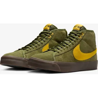 Nike Zoom Blazer Mid x Antihero Skateboards "Rough Green and Amarillo" Grün, Größe: 40,5 - Grün