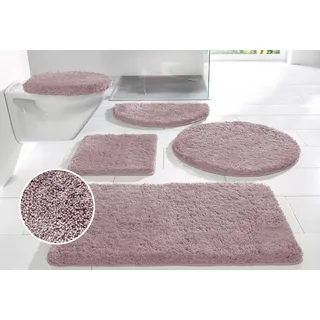 Badematte OTTO HOME "Sanremo, Badvorleger, Badezimmer Teppich, sehr weich" Gr. 14, rosa, H:30mm, Polyester, Badematten, Badematte, Badteppich, unifarben, rechteckig, rund & als 3-tlg. Set erhältlich