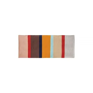 REMEMBER Teppichläufer, "Zaza" lang - 100% Baumwolle - 70 x 140 cm - Bunter Teppichläufer