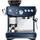The Barista Express Impress Zwetschgenblau mit manuellem Milchaufschäumer & integriertem Mahlwerk
