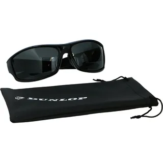 AUTOBRILLE mit Magnet Beutel Polarisationsbrille Polarisiert Sport Fahrbrille Sonnenbrille Radbrille DUNLOP 30 - Schwarz