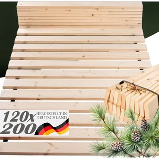 TUGA-Holztech Rollrost Massivholz 120 x 200 cm