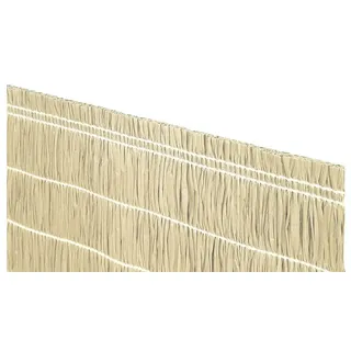 VERDELOOK Raffy Geländer aus Polypropylen in der Farbe Naturbeige 0,9x3m Gartenzaun