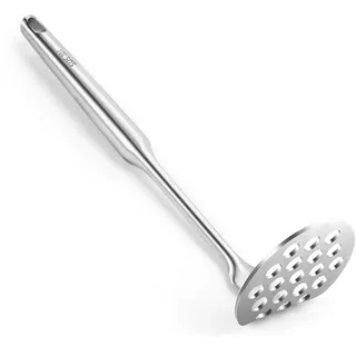 SAVORLIVING Kleiner Kartoffelstampfer, Kartoffel stampfer Edelstahl mit dickem Griff, Einteiliges Tiny Potato Masher für Kartoffelpüree,Obst und Gemüse,Spülmaschinengeeignet