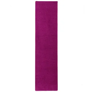 Snapstyle Luna Hochflor Teppichläufer 100 x 100 cm Lila