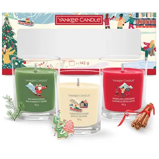 Yankee Candle Weihnachtsduftkerzen Geschenkset | 3 Tumbler-Kerzen | Après Ski Kollektion | Perfekte Weihnachtsgeschenke für Frauen