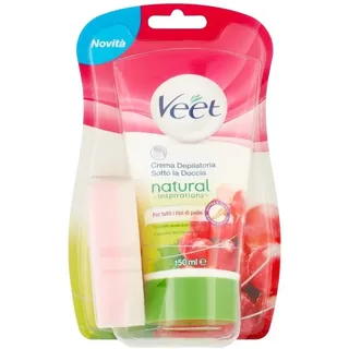 Veet Depilationscreme Für Die Dusche Natürlich 150 Weiß