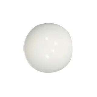 MYDECO Gardinenstangen-Endstück Ball Ø 23 mm Weiß