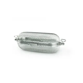 Napoleon Grillkorb Edelstahl silber