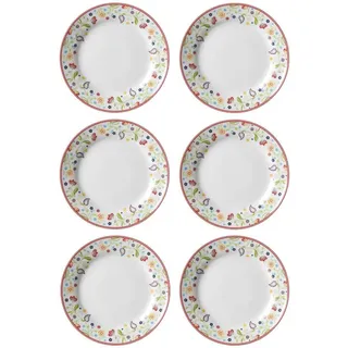 Ritzenhoff & Breker Dessertteller Shanti ø 20 cm 6er Set bunt