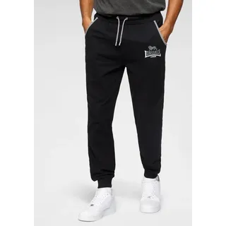 Lonsdale Herren Jogginghose normale Passform Two Tones schwarz M