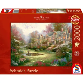Schmidt Spiele Thomas Kinkade - Landsitz 2000 Teile Puzzle