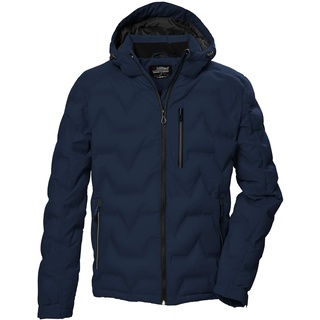 KILLTEC Herren Steppjacke mit Kapuze/Jacke ist wasserabweisend KOW 60 MN QLTD JCKT, dunkelblau, S, 41834-000