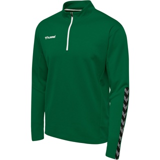 hummel Herren Authentic Half Zip Sweatshirt EverGreen, 2XL