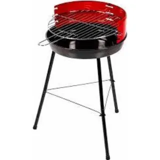 Somagic Beach Grill Holzkohlegrill Geeignet für 8 Personen - Kompakte Größe von 40 x 50 x 45 cm (Grau)