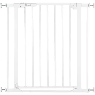hauck Treppenschutzgitter Clear Step Autoclose 75-80 cm Weiß