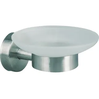 ip solutions Seifenschale Axial mit Wandhalter, Edelstahl matt
