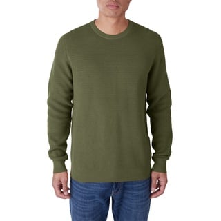 s.Oliver Men's 2118085 Strickpullover, Dunkelgrün, S