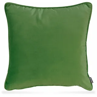 H.O.C.K. Nobile Samt Dekokissen 50 x 50 cm Grün