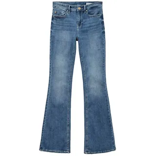 Vero Moda Flash Flared Petite Jeans - Medium Blue Denim - XL - 28