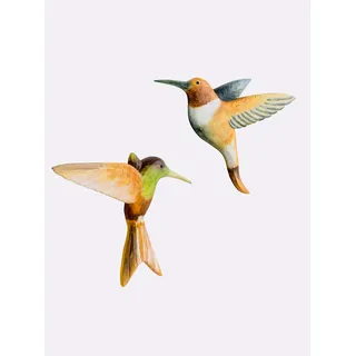 Wanddekoobjekt HEINE HOME, bunt (natur, bunt), T:2,5cm, Wanddekoobjekte, Wanddekoobjekt