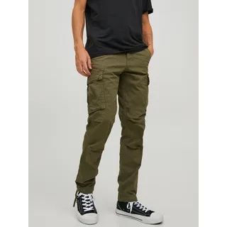 JACK & JONES Ace Tucker Cargohose Olive Night 33 32