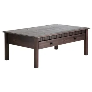 Home Affaire Couchtisch »Lisa, TOPSELLER!«, (Couchtisch, Sofatisch), mit großer Schublade, Breite 110 cm, Landhausstil, braun