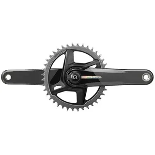 Sram Force 1x Axs Wide D2 Spindle Dub Kurbelgarnitur Mit Leistungsmesser - Black - 177.5 mm