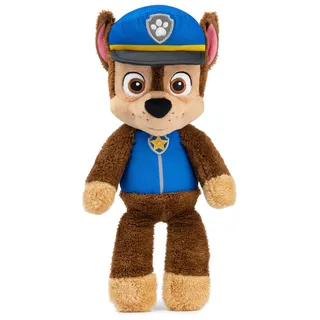 GUND PAW Patrol Schlenkerplüsch Chase, 30 cm - hochwertiges Plüschtier aus weichem Velours-Frottee mit gestickten Augen, original im Look der TV-Serie, für Kinder ab 1 Jahr