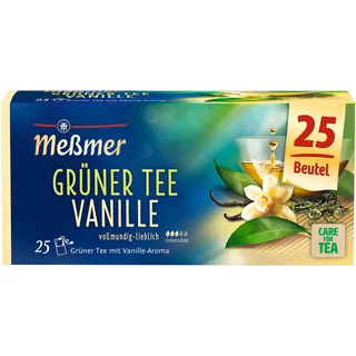 Meßmer Grüner Tee Vanille Teebeutel 25 x 1,72 g