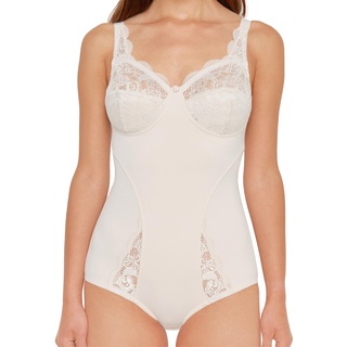 SUSA Body ohne Bügel Latina I Body Shapewear Damen stark formend I Frauen Mieder I Softer Bodysuit mit Shaping Effekt I Formt Taille, Bauch und Po