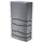 Regentonne eckig 350 l grau