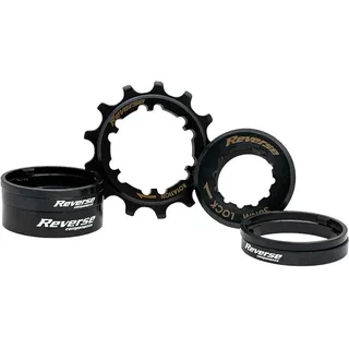 Reverse Components Micro Spline Singlespeed-kit - Black - 1s