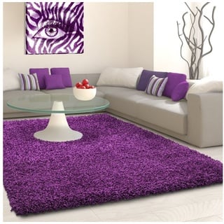 Life Shaggy 1500 Hochflorteppich 80 x 150 cm lila