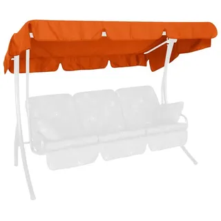 Angerer Freizeitmöbel Hollywoodschaukelersatzdach »TOPSELLER!« (B/T): ca. 210x145 cm, orange