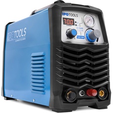 IPOTOOLS CUT-70R Pilot Plasmaschneider mit Pilotzündung - Plasmaschneidgerät 70A bis 25 mm Schneidleistung Inverter Schweißgerät Plasma Cutter IGBT/HF Zündung Pilotbogen / 400V / 7 Jahre Garantie